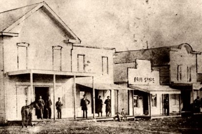Central Street, Richardson, TX, about 1892